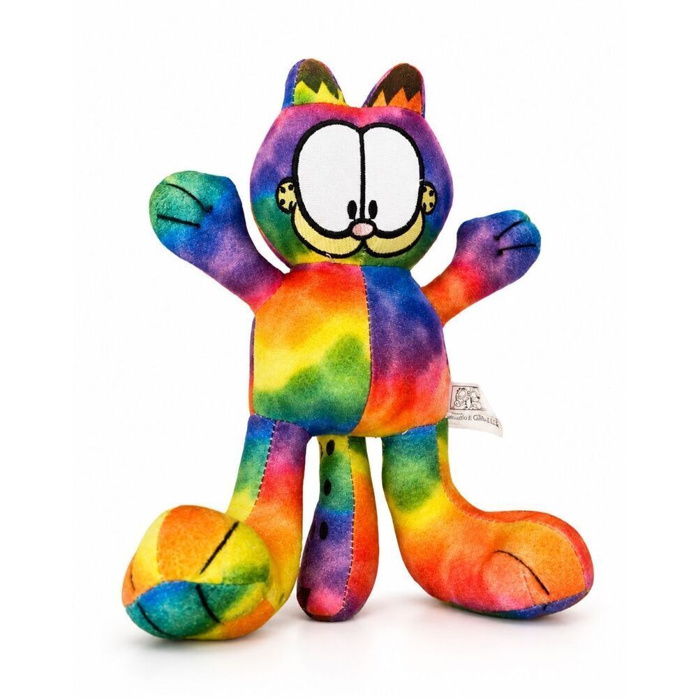 Paws Garfield Odie Garfield Rainbow Plush Stuffed Toy